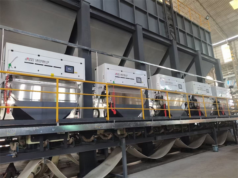 ore color sorting machine