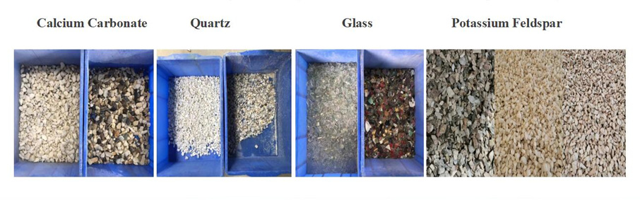 AMD wet ore stone sorter