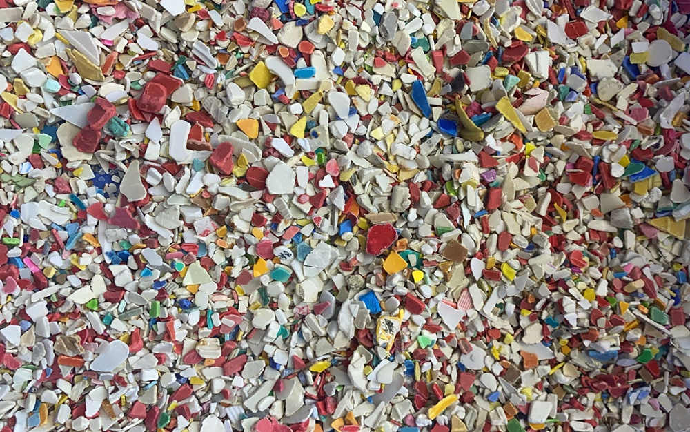 NIR sorting for HDPE and PP separation