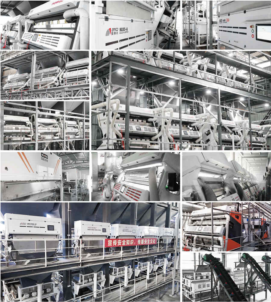 quartz powder color sorter